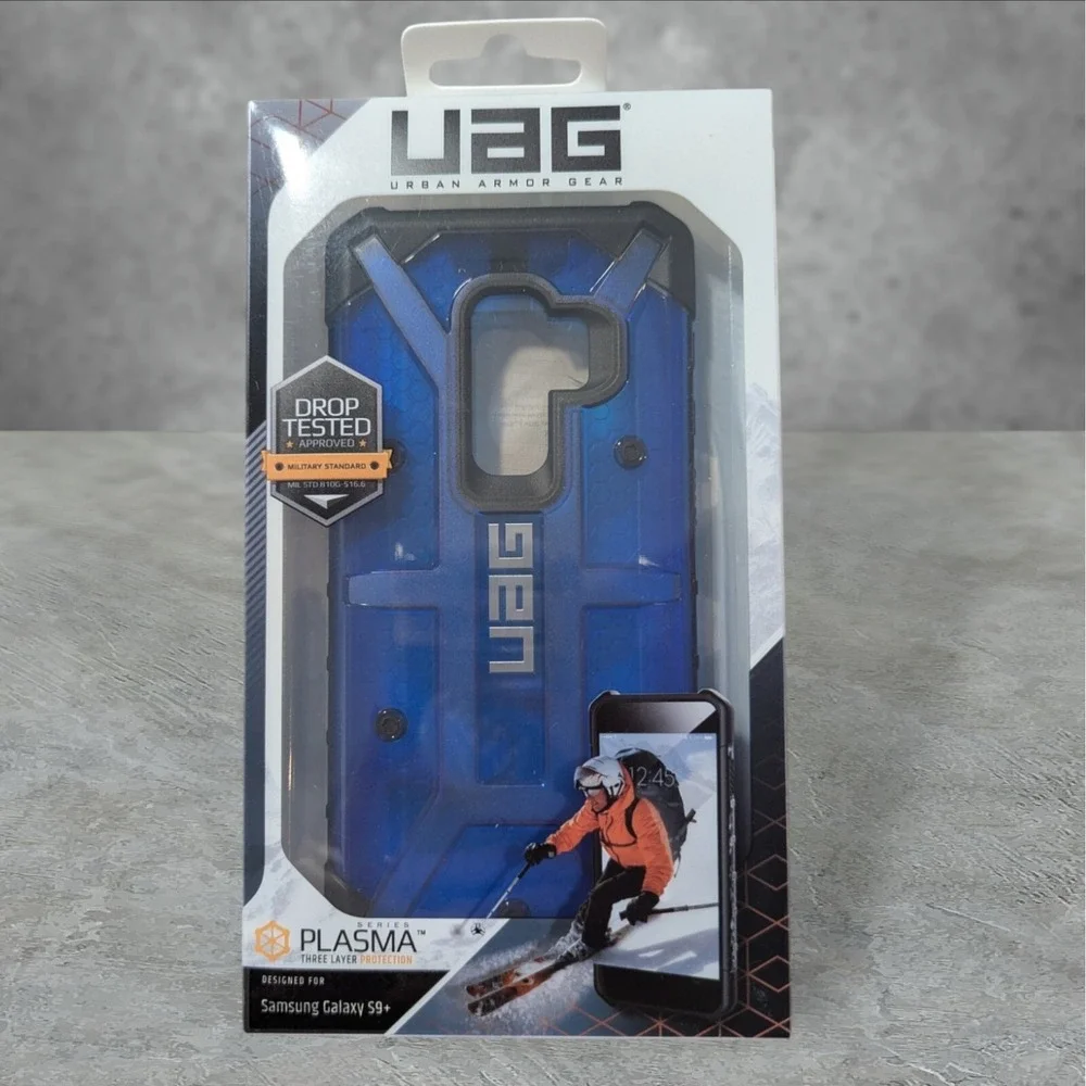 G8. UAG‎ Urban Armor Gear Plasma Series Case Samsung Galaxy S9+ Cobalt - Blue